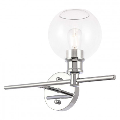 Elegant Wall Sconce - Chrome, Right Side (LD2306C)