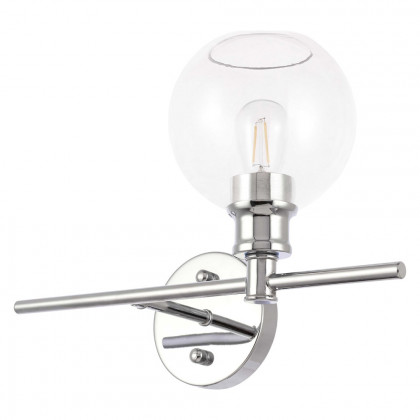 Elegant Wall Sconce - Chrome, Right Side (LD2306C)