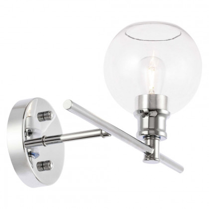 Elegant Wall Sconce - Chrome, Right Side (LD2306C)