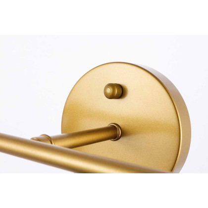 Elegant Wall Sconce - Brass/Matte Glass, Right Side (LD2307BR)