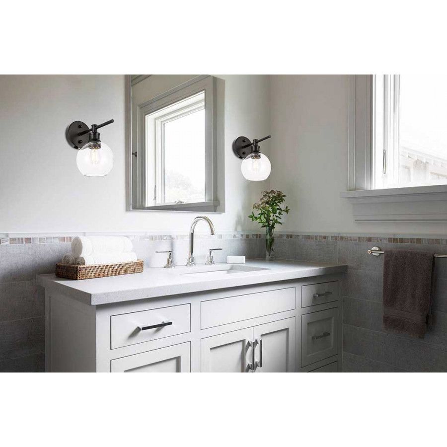 Elegant Wall Sconce - Black (LD2310BK)