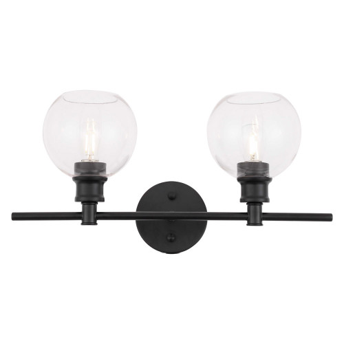 Elegant Wall Sconce - Black (LD2314BK)
