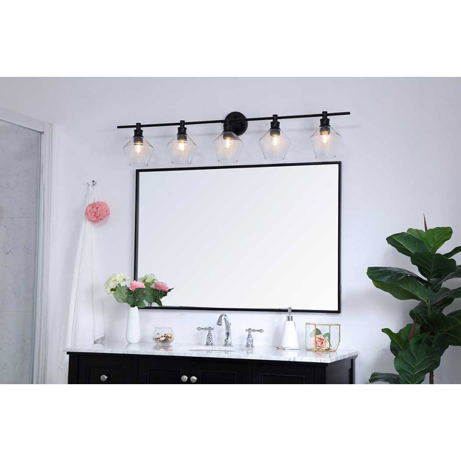 Elegant Wall Sconce - Black (LD2324BK)