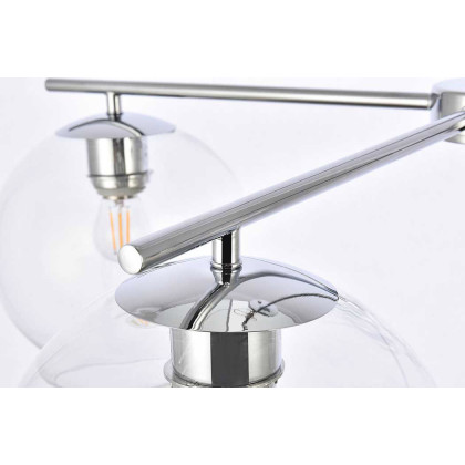 Elegant Opus 4 Lights Pendant - Chrome (LD2331C)