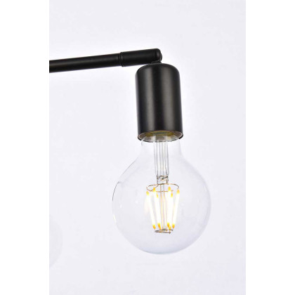 Elegant Cairo 4 Lights Pendant - Black (LD2339BK)