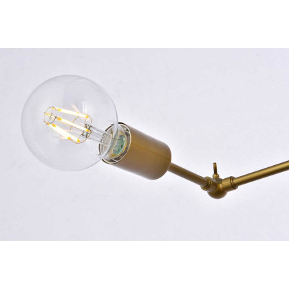 Elegant Furlong 3 Lights Pendant - Brass (LD2340BR)
