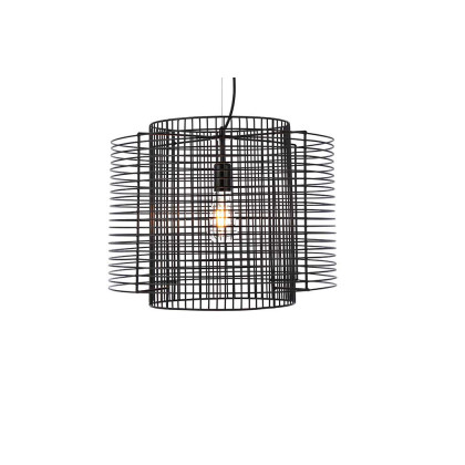 Elegant Deleon 1 Light Pendant - Black (LD2344BK)