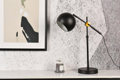 Elegant™ Forrester LD2363BK 1 Light Table Lamp - Black