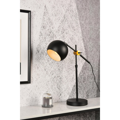 Elegant Forrester 1 Light Table Lamp - Black (LD2363BK)