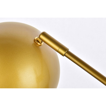 Elegant Forrester 1 Light Table Lamp - Brass (LD2363BR)