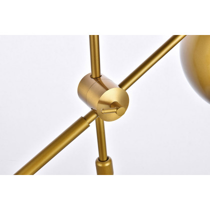 Elegant Forrester 1 Light Table Lamp - Brass (LD2363BR)
