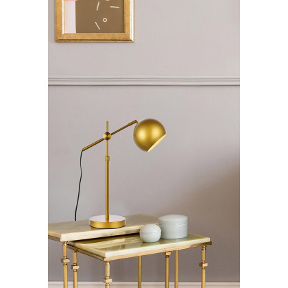 Elegant Forrester 1 Light Table Lamp - Brass (LD2363BR)