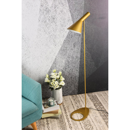 Elegant Juniper 1 Light Floor Lamp - Brass (LD2365BR)