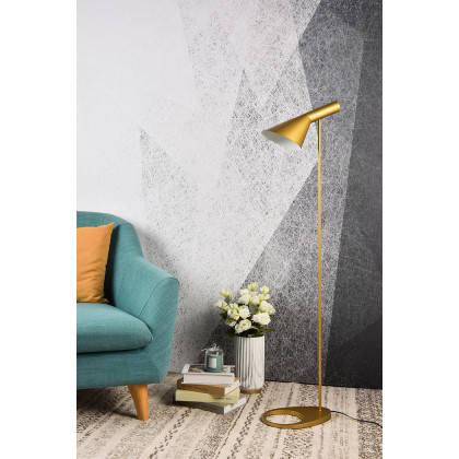 Elegant Juniper 1 Light Floor Lamp - Brass (LD2365BR)