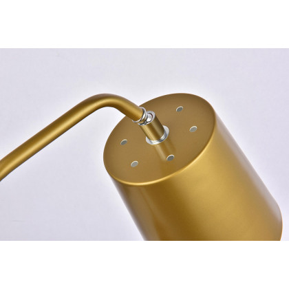 Elegant Leroy 1 Light Table Lamp - Brass (LD2366BR)