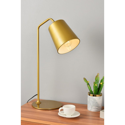 Elegant Leroy 1 Light Table Lamp - Brass (LD2366BR)