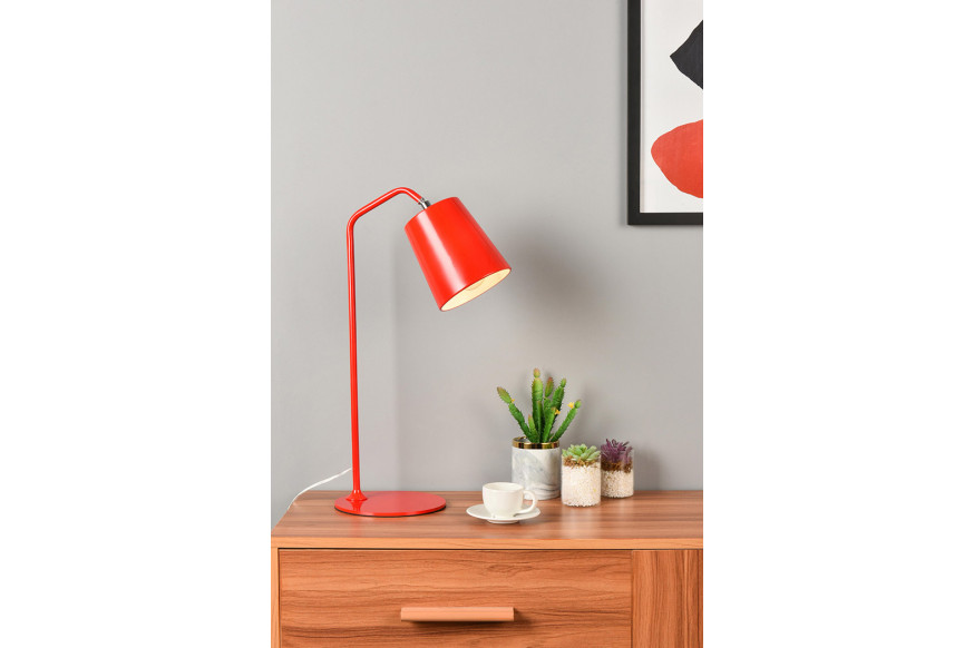 Elegant™ Leroy LD2366RED 1 Light Table Lamp - Red