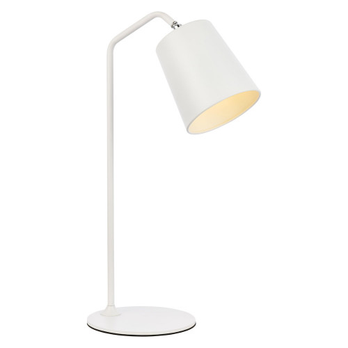 Elegant Leroy 1 Light Table Lamp - White (LD2366WH)