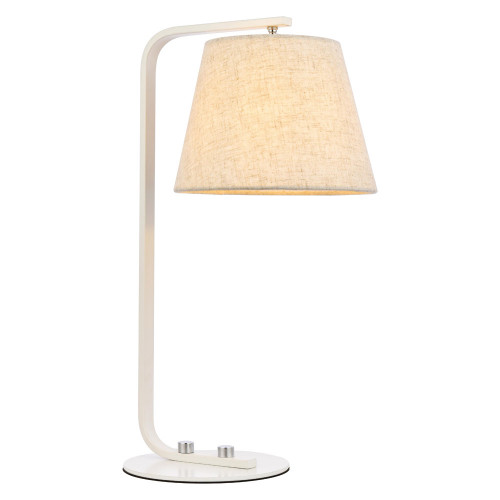 Elegant Tomlinson 1 Light Table Lamp - White (LD2367WH)