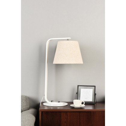 Elegant Tomlinson 1 Light Table Lamp - White (LD2367WH)