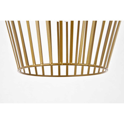 Elegant Pendant Light - Burnished Nickel (LD2414BR)