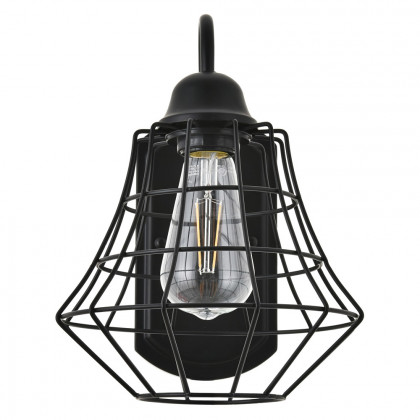 Elegant - Candor 1 Light Wall Sconce (LD4008W10BK)