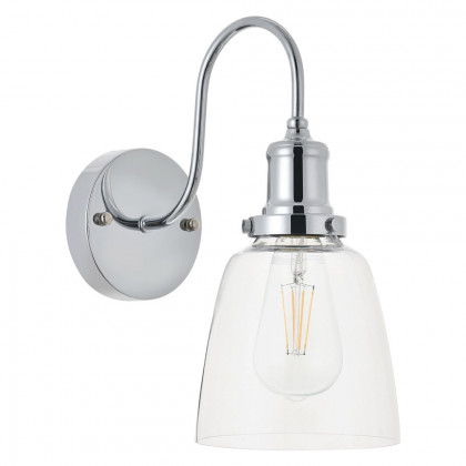 Elegant Felicity 1 Light Wall Sconce - Chrome (LD4013W6C)
