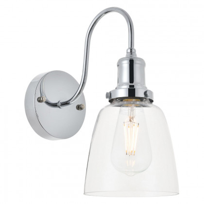 Elegant Felicity 1 Light Wall Sconce - Chrome (LD4013W6C)