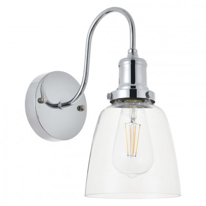 Elegant Felicity 1 Light Wall Sconce - Chrome (LD4013W6C)