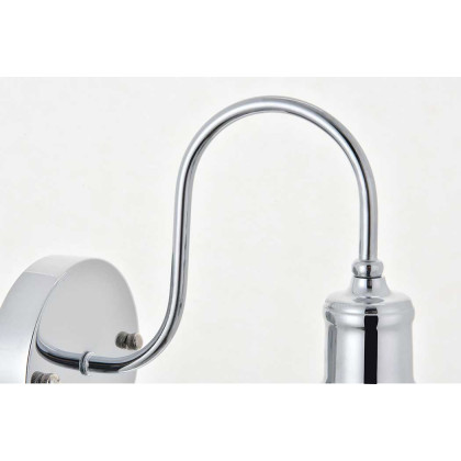 Elegant Felicity 1 Light Wall Sconce - Chrome (LD4013W6C)