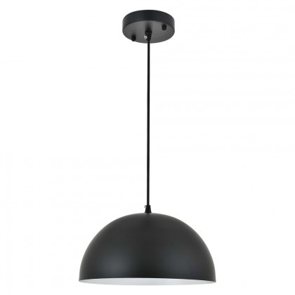 Elegant Forte 1 Light Pendant - Black, L 11.8" (LD4022D12BK)