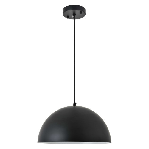 Elegant Forte 1 Light Pendant - Black, L 13.8" (LD4023D14BK)