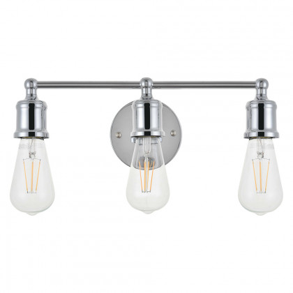 Elegant Serif 5 Lights Wall Sconce - Chrome, L 15.4" (LD4028W16C)