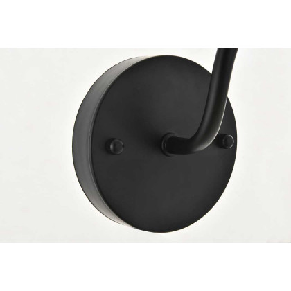 Elegant Etude 2 Lights Wall Sconce - Brass/Black, L 33.1" (LD4033W33BRB)