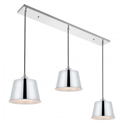 Elegant Nota 3 Light Pendant - Chrome (LD4057D40C)