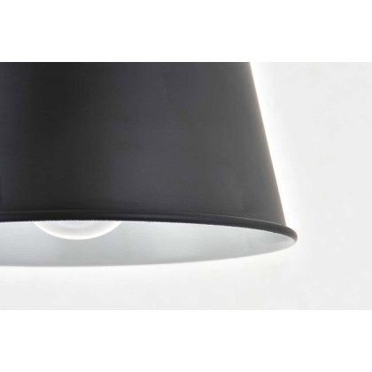 Elegant Nota 1 Light Wall Sconce - Black (LD4058W8BK)