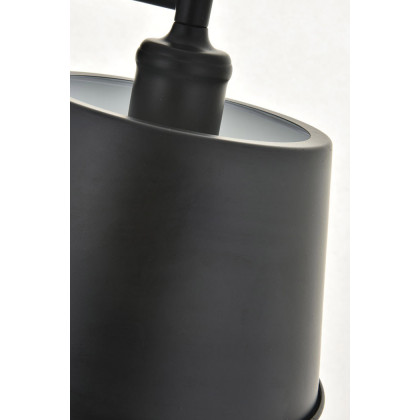 Elegant Nota 1 Light Wall Sconce - Black (LD4058W8BK)