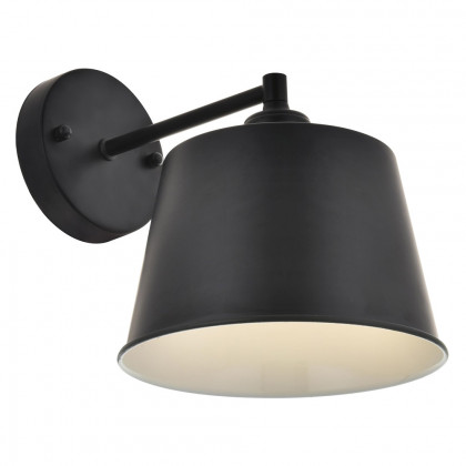 Elegant Nota 1 Light Wall Sconce - Black (LD4058W8BK)