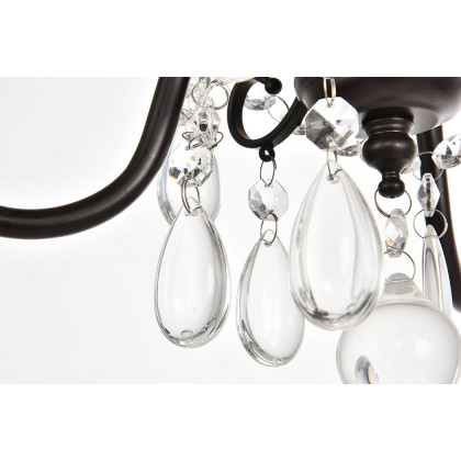 Elegant Blaise 3-Light Pendant - Oil Rubbed Bronze, L 15" (LD5003D15ORB)