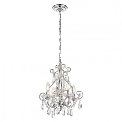 Elegant Kato 4-Light Pendant - Chrome (LD5018D12C)