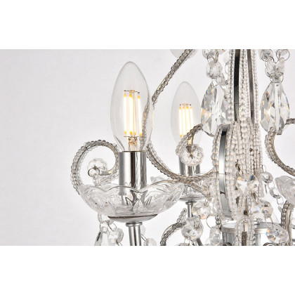 Elegant Kato 4-Light Pendant - Chrome (LD5018D12C)