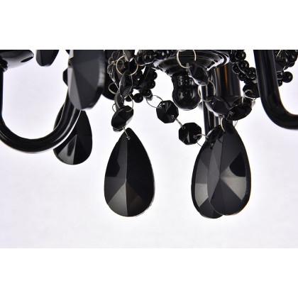 Elegant Karter 3-Light Pendant - Black (LD5019D9BK)