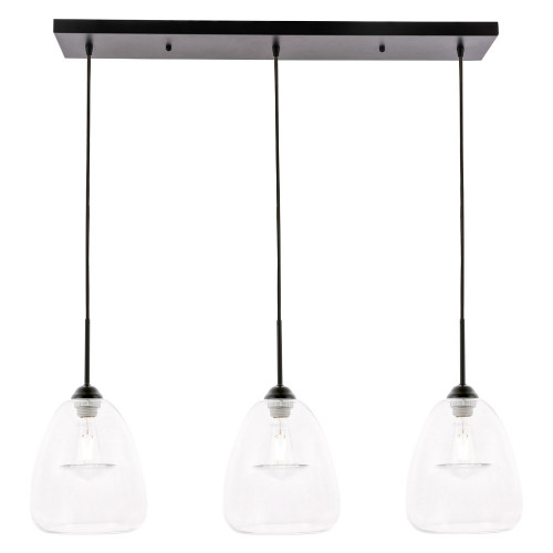Elegant Pendant Light - Black, L 36" (LD5032D36BK)