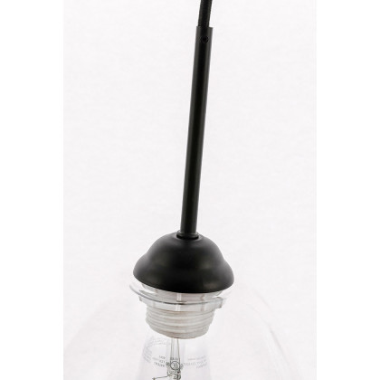 Elegant Pendant Light - Black, L 36" (LD5032D36BK)