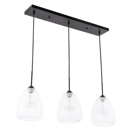 Elegant Pendant Light - Black, L 36" (LD5032D36BK)