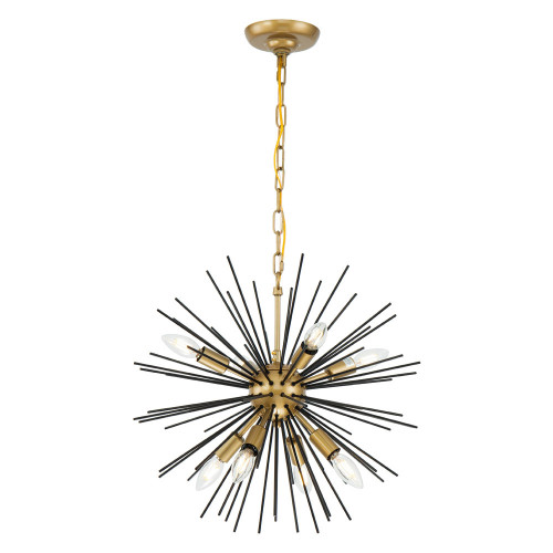 Elegant Pendant Light - Black, L 20" (LD5035D20BK)
