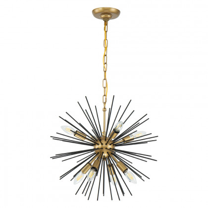 Elegant Pendant Light - Black, L 20" (LD5035D20BK)