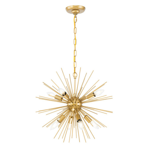 Elegant Pendant Light - Brass, L 20" (LD5036D20BR)