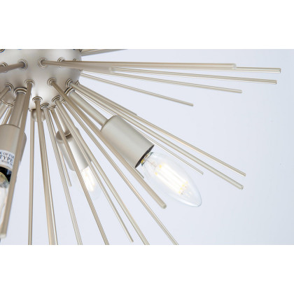 Elegant Pendant Light - Champagne, L 20" (LD5037D20CG)