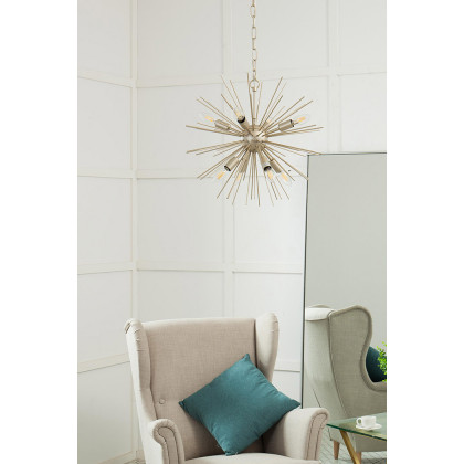 Elegant Pendant Light - Champagne, L 20" (LD5037D20CG)